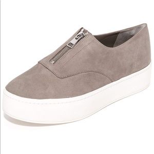 Vince Warren Zip Platform Sneakers